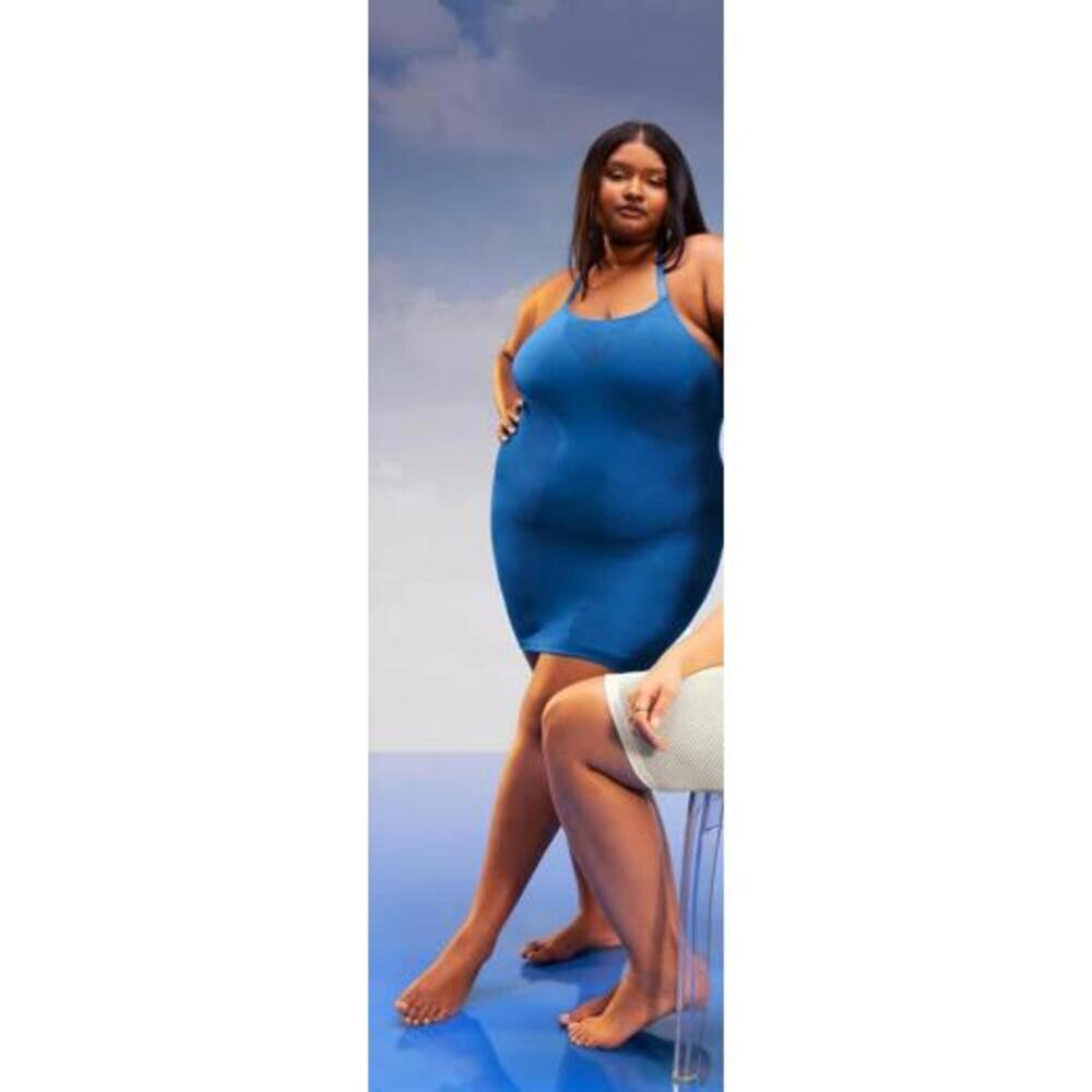 NWT! Yitty Mesh Label Icon Dress Blue – Size M NWT